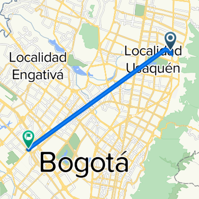 De Calle 140 9-94, Bogotá a Avenida Boyacá #24-72, Bogotá