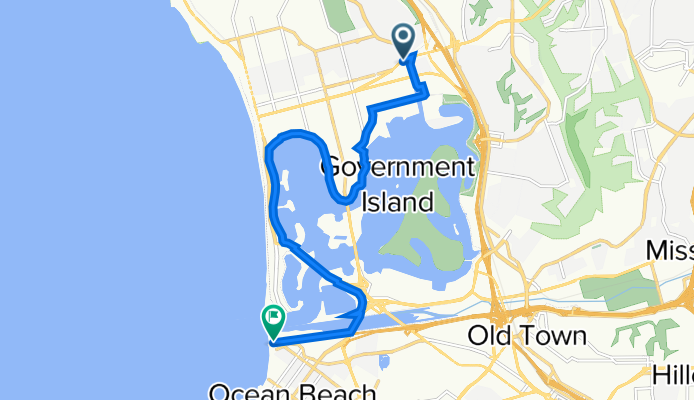 2496 Fogg St, San Diego to Ocean Beach Bike Path, San Diego