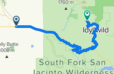 Route in der Bikemap App öffnen
