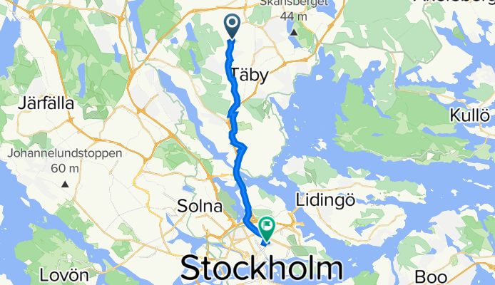 Recovered Route
