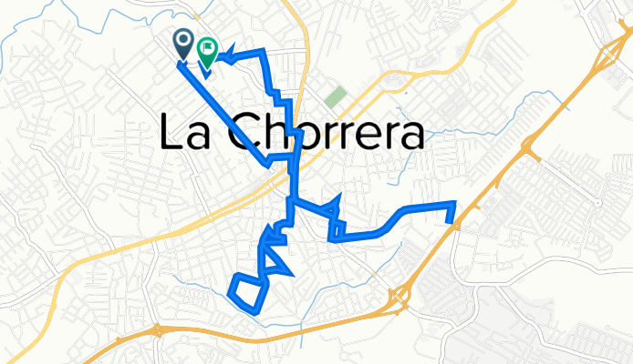 De Manzana 130701 26-3, La Chorrera a Del Choco 198-11, La Chorrera