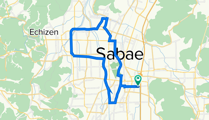 08　鯖江サイクリングコース