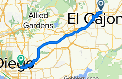 Route in der Bikemap App öffnen