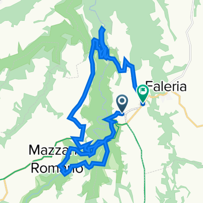 calcata  mazzano borgo valle del treja calcata