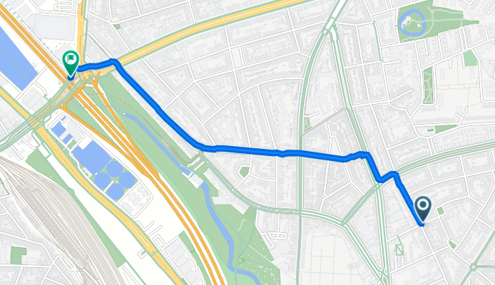 Cornelis Schutstraat 1, Antwerpen naar Schijnpoortweg, Antwerpen