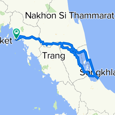 Return Nopparat Thara Pier to Songkhla