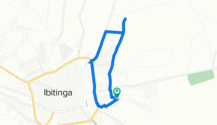 Rota para Rua Antônio Santesso 467