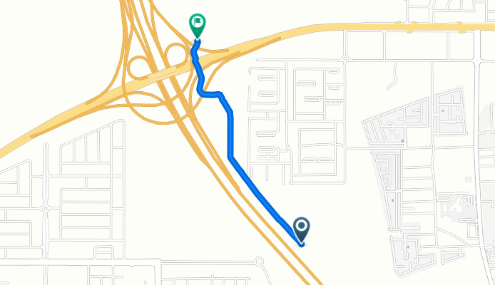 Unnamed Road, Al Wukair to Saud Bin Abdelrahman Rd