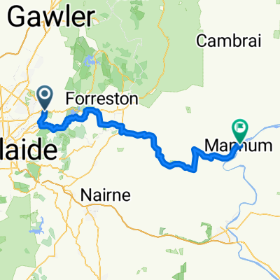 Murray Lands Bike Tour Day 1