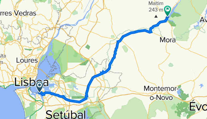Open this route in Bikemap Web