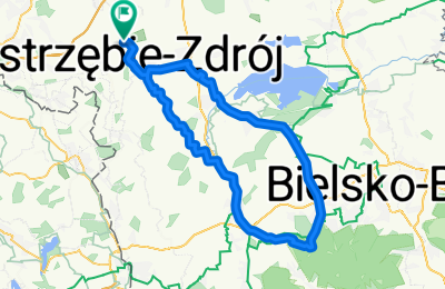 Route in der Bikemap App 枚ffnen