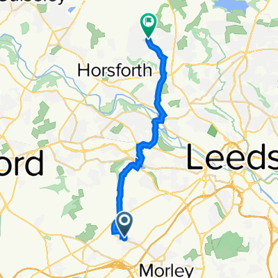 77 Springbank Ave, Leeds to 405 Otley Old Road, Leeds