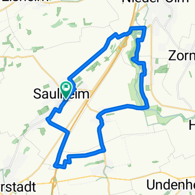 Erweiterte Platzrunde