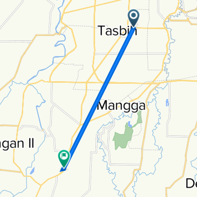 Jalan Doktor Mansyur 151, Kecamatan Medan Sunggal to FJX6+HG8, Kecamatan Medan Tuntungan