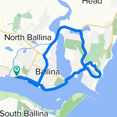 24 Richmond Ave, Ballina to 24 Richmond Ave, Ballina