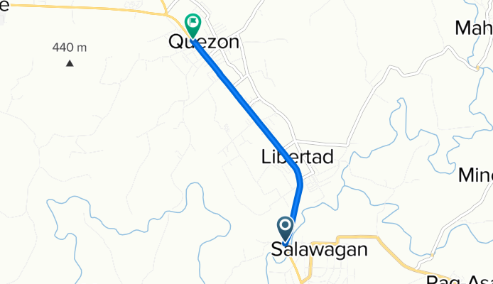 J. A. Fortich Road, Quezon to J. A. Fortich Road, Quezon