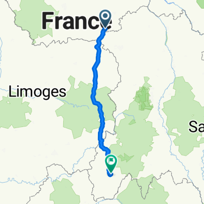 5,Etappe Bocholt - Aurillac