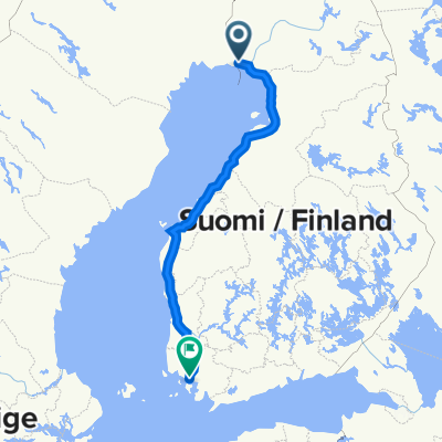 De Lillgatan 2 à Yliopistonkatu 19b, Turku