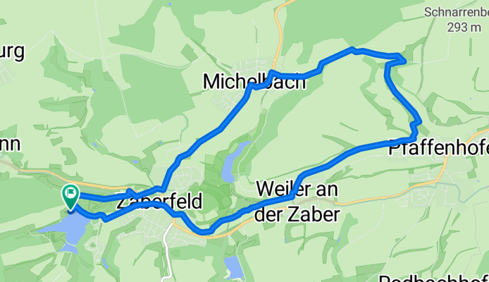 Zaberfeld Triathlon 2011 neue Strecke