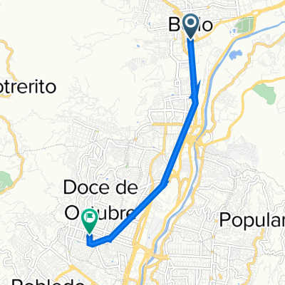 De Carrera 50 46-7, Bello a Carrera 75 92-211, Medellín