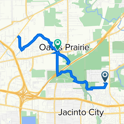 De Crystalwood Drive 12214, Houston a Wallisville Road 10415, Houston