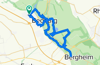 Route in der Bikemap App öffnen