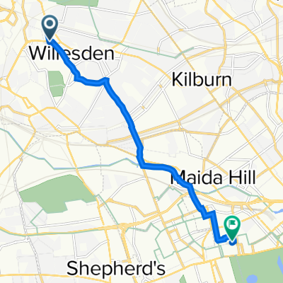 409 High Road, London to Poplar Pl, London