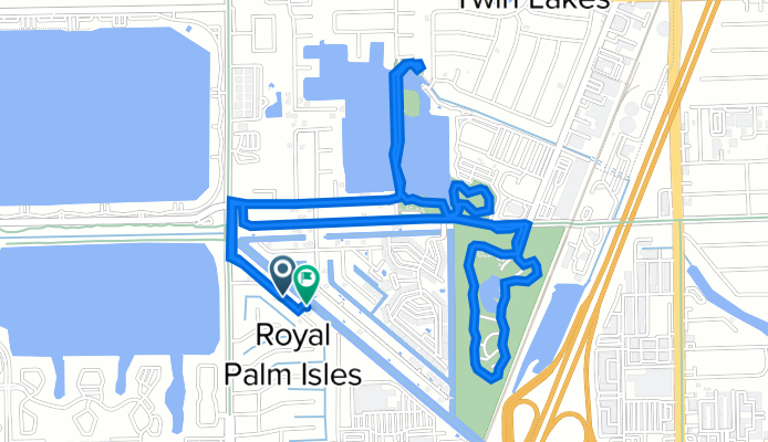 1901 NW 36th St, Oakland Park to 1861 NW 36th St, Oakland Park