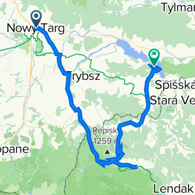 NOWY TARG - ZDIAR - NIEDZICA
