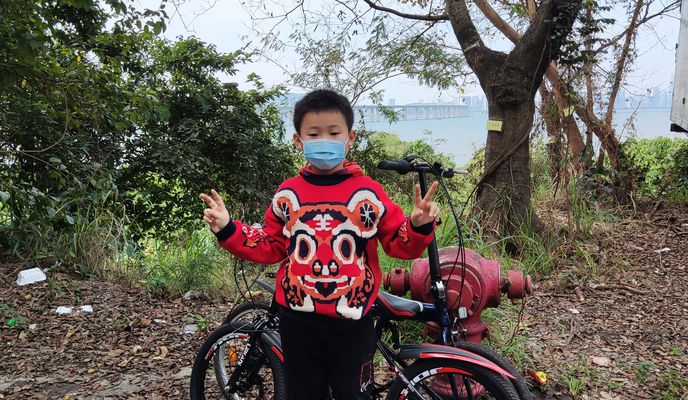 Photo 1 de l’itinéraire Bikemap « 元朗公園..雞伯嶺..流浮山..元朗 »