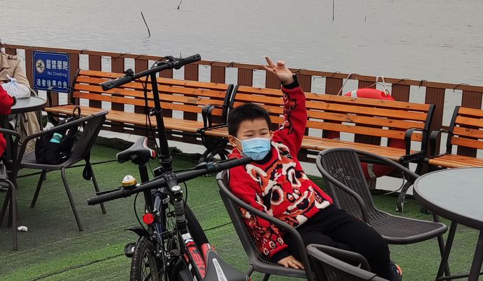 Photo 2 de l’itinéraire Bikemap « 元朗公園..雞伯嶺..流浮山..元朗 »