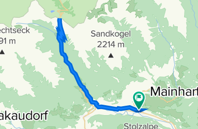 Route in der Bikemap App öffnen