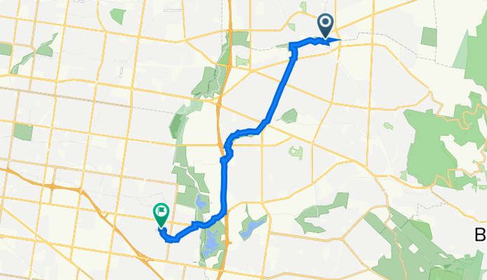 Bungalook Road East 32A, Bayswater North to Bellini Avenue 20, Wheelers Hill