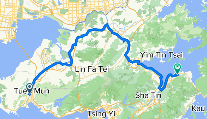Tuen Mun to Sai Sha Road 599