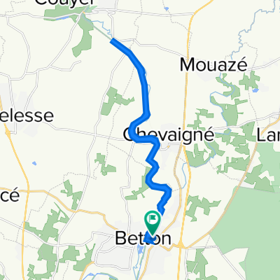 3 Rue Gabriel Fauré, Betton à 3 Rue Gabriel Fauré, Betton