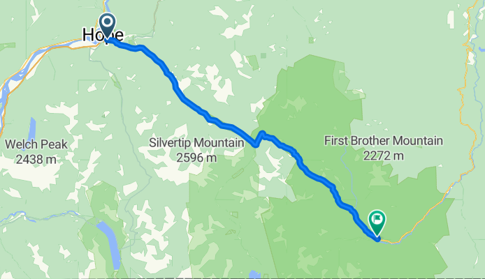 Hope to Manning Park