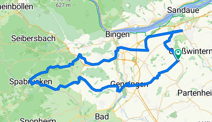 048c: Ingelheim - Gensingen - Dalberg - Schöneberg - Trollbachtal - Ingelheim
