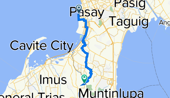 Seaside Boulevard, Pasay to M. Alvarez Extension 51, Las Piñas