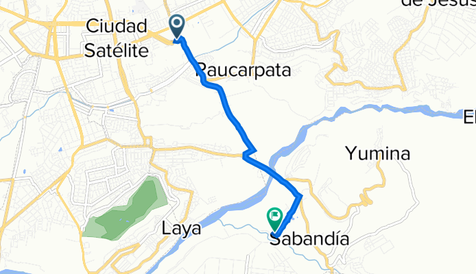 De HFCP+VC7, Arequipa a Molino 340, Sabandía