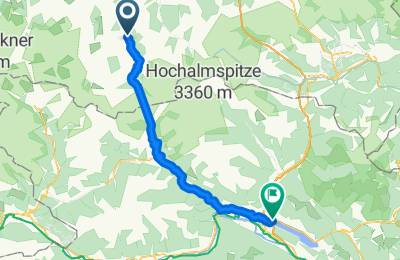Route in der Bikemap App öffnen