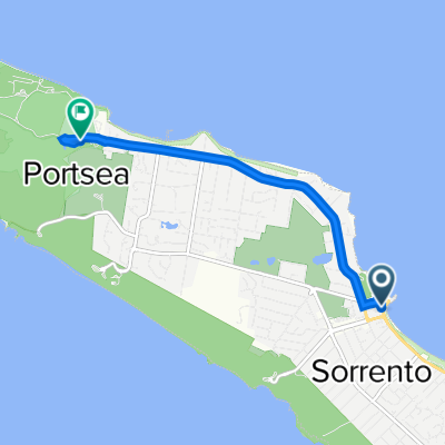 1–7 The Esplanade, Sorrento to Defence Rd, Portsea