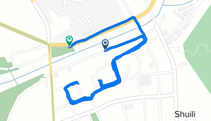 玉山街 45, 水里鄉 to 中正路 207-1, 水里鄉