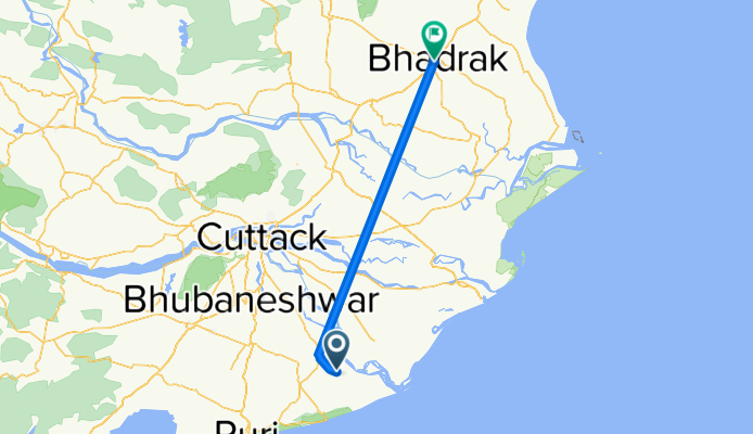 24GW+WHC, Jangalbori to 3F5V+FRJ, Bhadrak