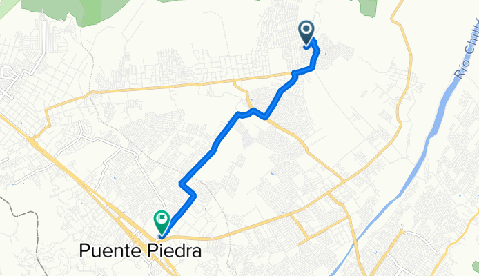 De Villa Club 5 a Plaza Vea Puente Piedra