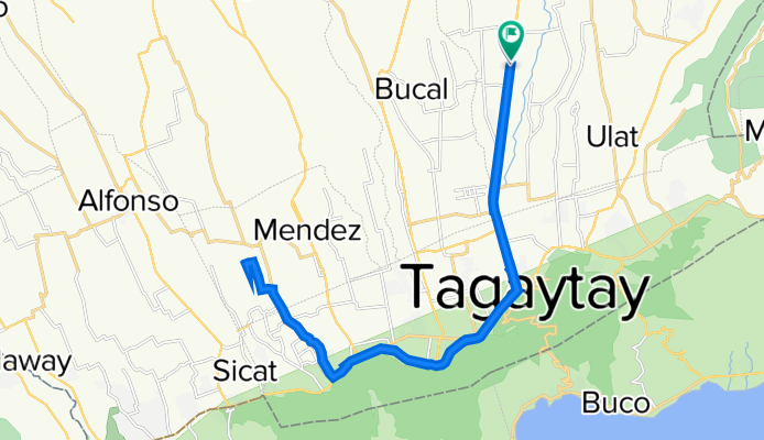 Emilio Aguinaldo Highway 630, Silang to Emilio Aguinaldo Highway 596, Silang
