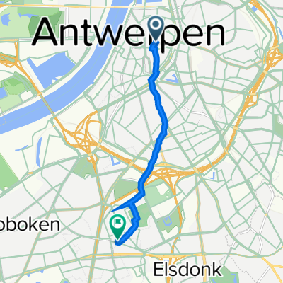 Lange Klarenstraat 5, Antwerp to Laarstraat 71, Antwerp