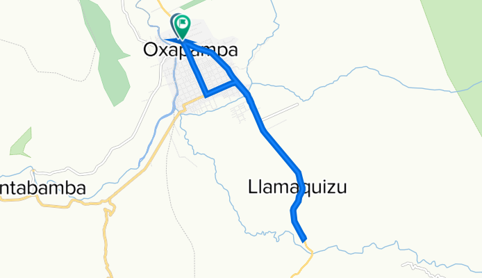 De Jiron Huancabamba 200, Oxapampa a Jiron Huancabamba 241, Oxapampa