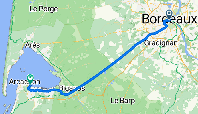 Étape 6 - Bordeaux/Arcachon
