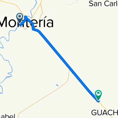 De Carrera 7W #17-21, Montería a Planeta Rica-Monteria