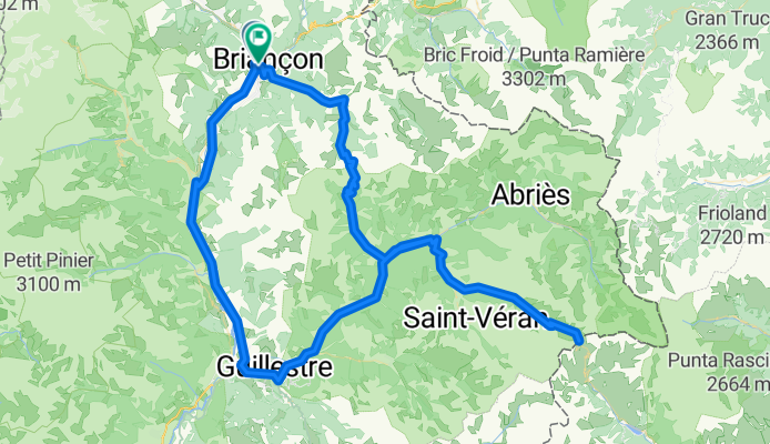 Briançon-Guillestre-Cold'Agnel-Cold'Izoard-Briançon